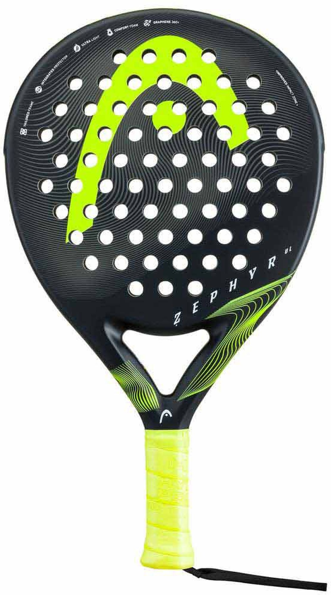 Head Zephyr UL Padel Racket (Black/Yellow) Questions & Answers