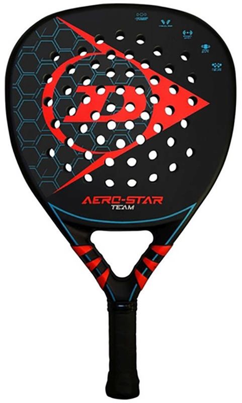 Dunlop Aero-Star Team Padel Racket (Black/Orange) Questions & Answers