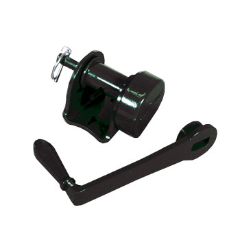 Douglas Deluxe Aluminum Replacement Reel for 2-7/8” OD External Wind Tennis Posts (Black) Questions & Answers